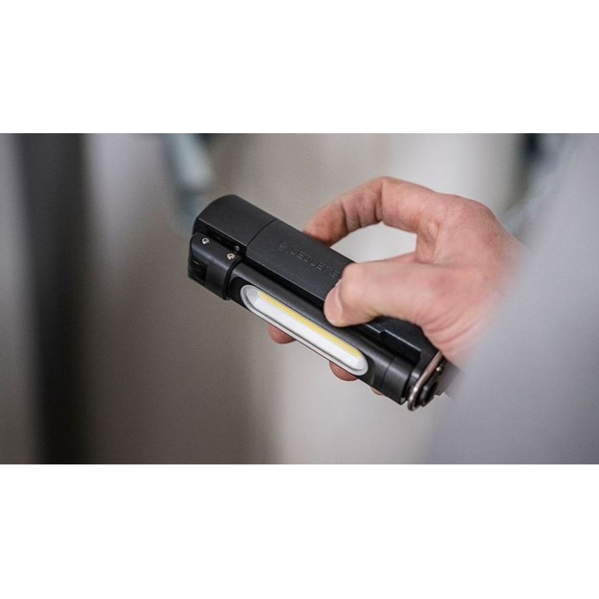 Ledlenser W6R - LED ar regulējamu spilgtumu, uzlādējams darba lukturis, 2500 mAh, IP54, 500 lm, 10 h
