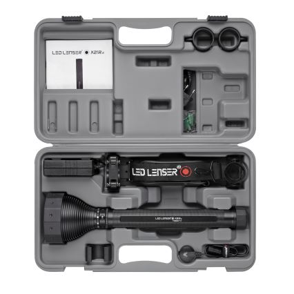 Ledlenser X21R - regulējams LED uzlādējamais lukturis LED/5000 mAh IP54 5000 lm 40 h