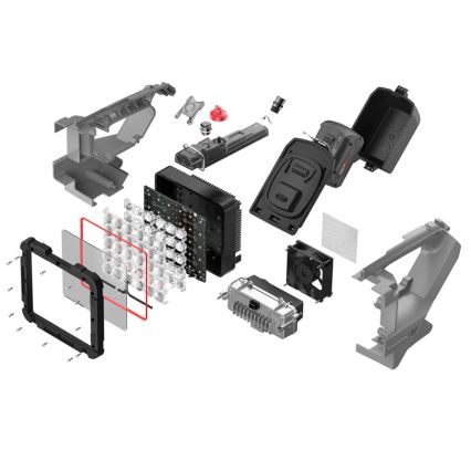 Ledlenser XP30R - LED uzlādējams lukturis ar regulējamu spilgtumu LED/5000 mAh IP54 32000 lm 16 h pelēks