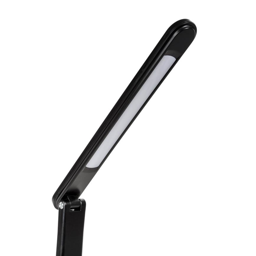 LED RGBW Aptumšojama galda lampa ar ārējā akumulatora funkciju LED/12W/5V 2800-6000K melna