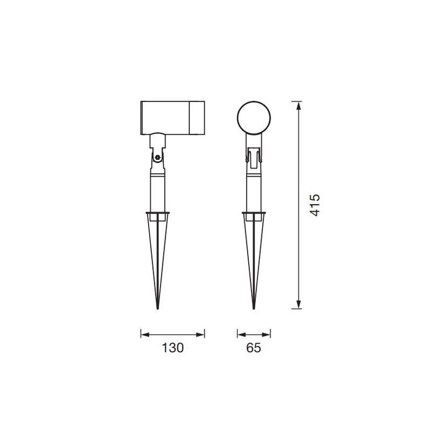 Ledvance - Āra lampa ENDURA CLASSIC 1xGU10/35W/230V IP54