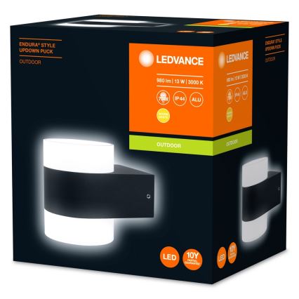 Ledvance - Āra LED sienas gaismeklis ENDURA LED/13W/230V IP44