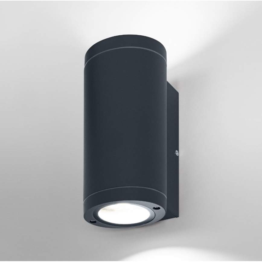 Ledvance - Āra sienas gaismeklis BEAM 2xGU10/35W/230V IP44