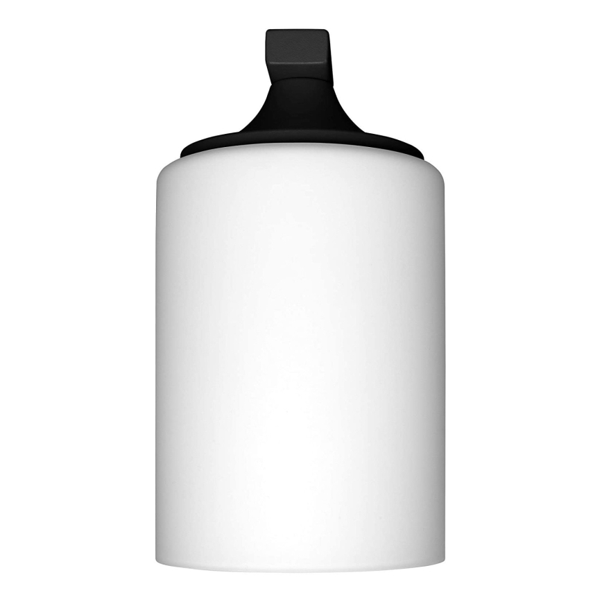 Ledvance - Āra sienas gaismeklis CYLINDER 1xE27/60W/230V IP43 melns