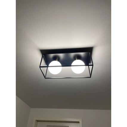 Ledvance - Āra sienas gaismeklis DECOR SQUARE 2xG9/28W/230V IP44