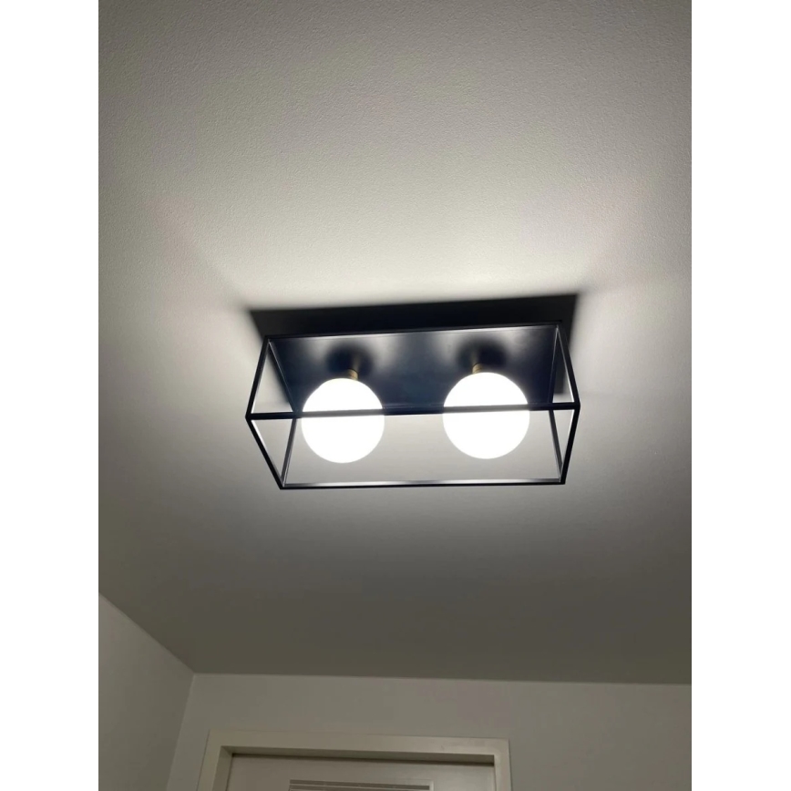 Ledvance - Āra sienas gaismeklis DECOR SQUARE 2xG9/28W/230V IP44