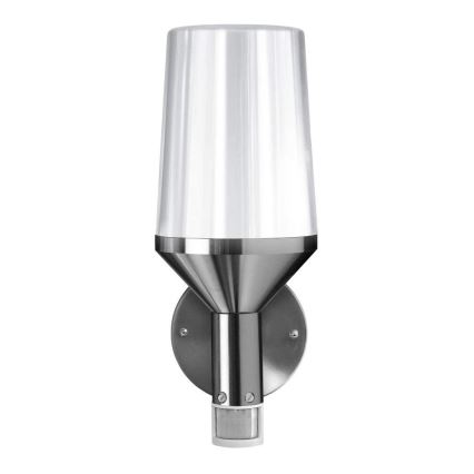Ledvance - Āra sienas lamp ar sensoru CALICE 1xE27/60W/230V IP44