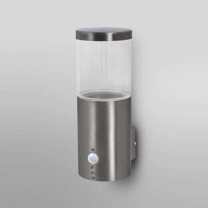 Ledvance - Āra sienas lampa ar sensoru EBRO 1xE27/20W/230V IP44