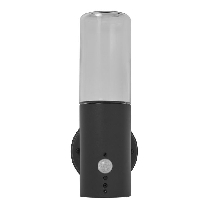 Ledvance - Āra sienas lampa ar sensoru FIGO CYLINDER 1xE27/20W/230V