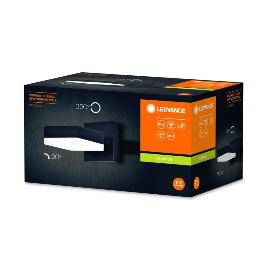 Ledvance - Āra sienas lampa ENDURA CLASSIC 1xGX53/12W/230V IP44