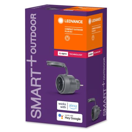 Ledvance - Āra viedā kontaktligzda SMART+ PLUG 3680W IP44