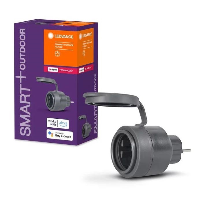 Ledvance - Āra viedā kontaktligzda SMART+ PLUG 3680W IP44 SCHUKO