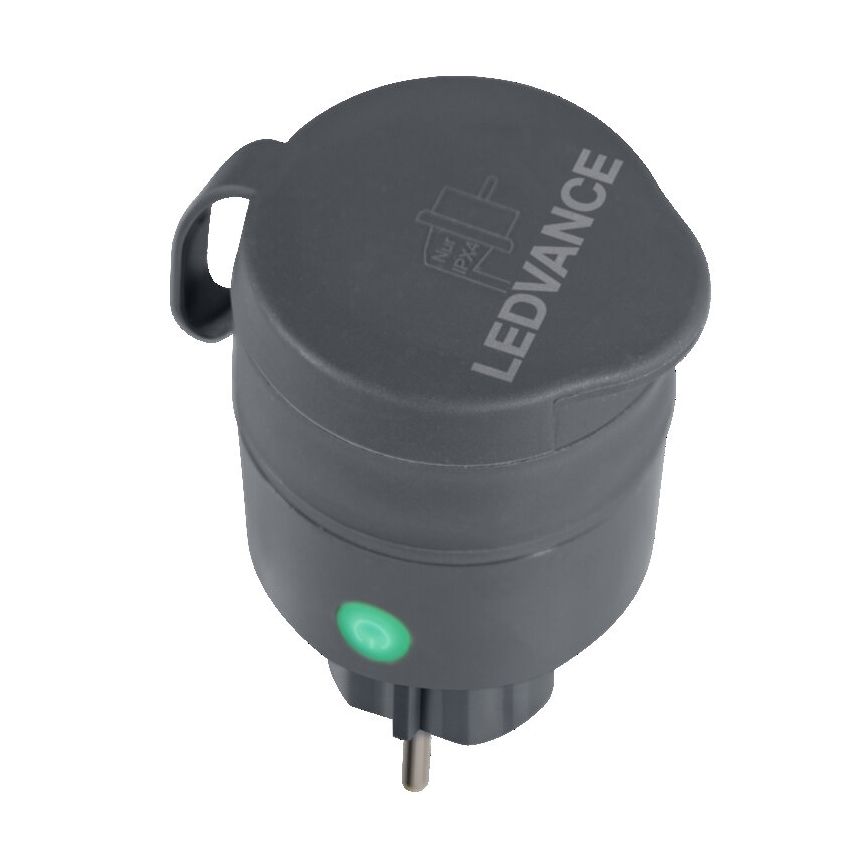 Ledvance - Āra viedā kontaktligzda SMART+ PLUG 3680W IP44 SCHUKO