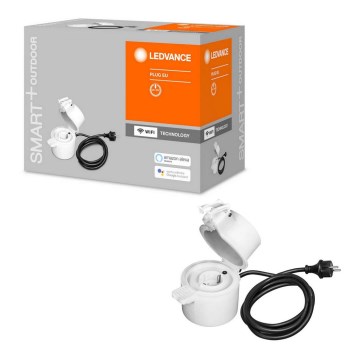 Ledvance - Āra vieda kontaktligzda SMART+ PLUG SCHUKO 3680W IP44 Wi-Fi