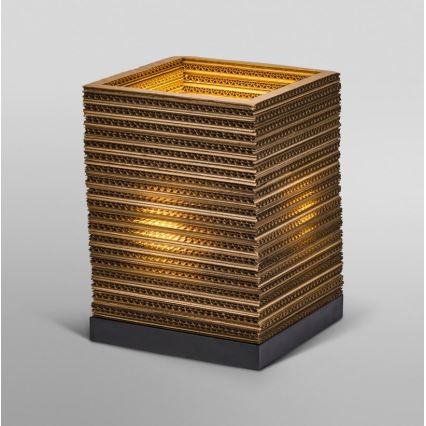 Ledvance - Galda lampa DECOR CARDBOARD 1xE27/15W/230V 20x20 cm