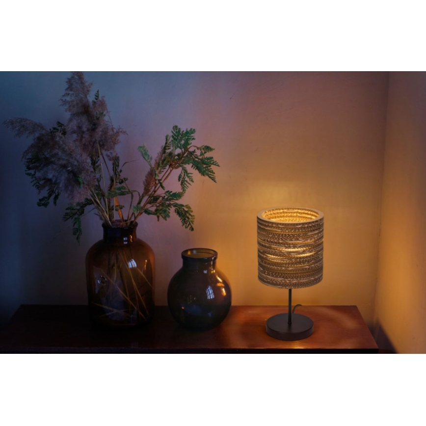 Ledvance - Galda lampa DECOR CARDBOARD 1xE27/15W/230V d. 20 cm