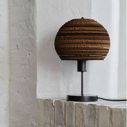 Ledvance - Galda lampa DECOR CARDBOARD 1xE27/15W/230V d. 26 cm