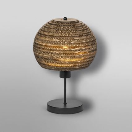 Ledvance - Galda lampa DECOR CARDBOARD 1xE27/15W/230V d. 26 cm
