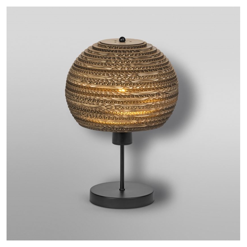 Ledvance - Galda lampa DECOR CARDBOARD 1xE27/15W/230V d. 26 cm