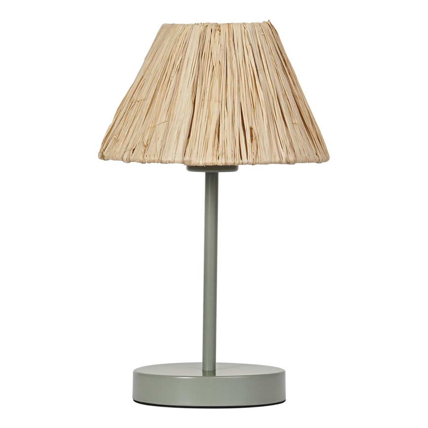 Ledvance - Galda lampa DECOR RAFFIA 1xE27/15W/230V raffia bast