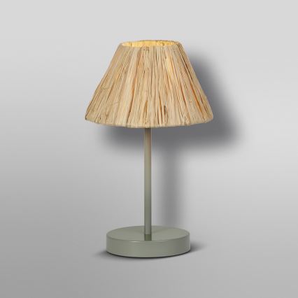 Ledvance - Galda lampa DECOR RAFFIA 1xE27/15W/230V raffia bast