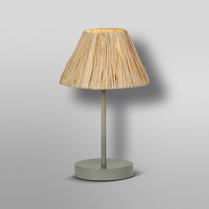 Ledvance - Galda lampa DECOR RAFFIA 1xE27/15W/230V raffia bast