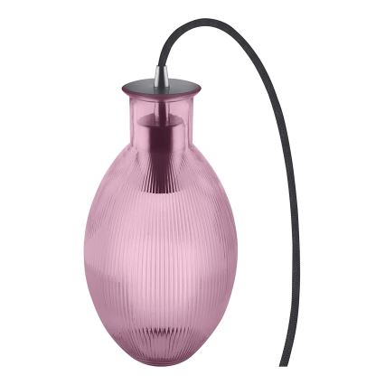 Ledvance - Galda lampa GRAPE 1xE27/40W/230V rozā