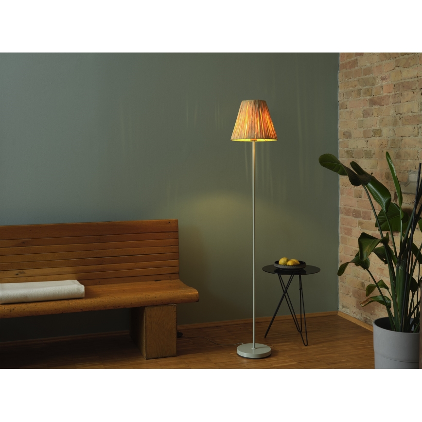 Ledvance - Grīdas stāvlampa DECOR RAFFIA 1xE27/15W/230V raffia bast