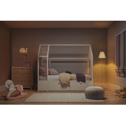 Ledvance - Grīdas stāvlampa DECOR RAFFIA 1xE27/15W/230V raffia bast
