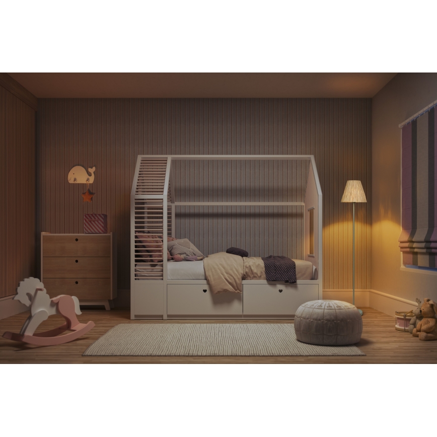 Ledvance - Grīdas stāvlampa DECOR RAFFIA 1xE27/15W/230V raffia bast