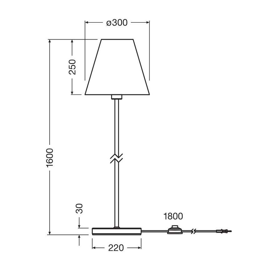 Ledvance - Grīdas stāvlampa DECOR RAFFIA 1xE27/15W/230V raffia bast