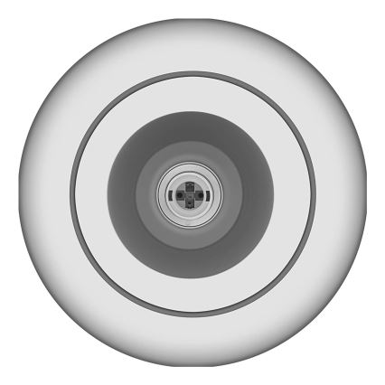 Ledvance - Griestu gaismeklis CONE 1xE27/40W/230V