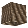 Ledvance - Griestu lampa DECOR CARDBOARD 1xE27/15W/230V 25x25 cm