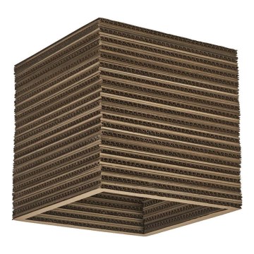 Ledvance - Griestu lampa DECOR CARDBOARD 1xE27/15W/230V 25x25 cm