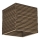 Ledvance - Griestu lampa DECOR CARDBOARD 1xE27/15W/230V 25x25 cm