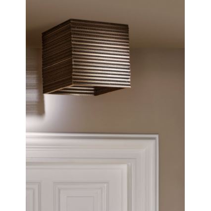 Ledvance - Griestu lampa DECOR CARDBOARD 1xE27/15W/230V 25x25 cm