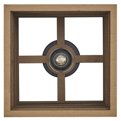 Ledvance - Griestu lampa DECOR CARDBOARD 1xE27/15W/230V 25x25 cm