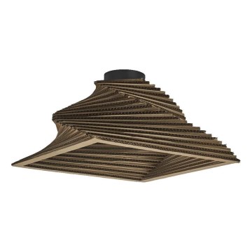 Ledvance - Griestu lampa DECOR CARDBOARD 1xE27/15W/230V 40x40 cm