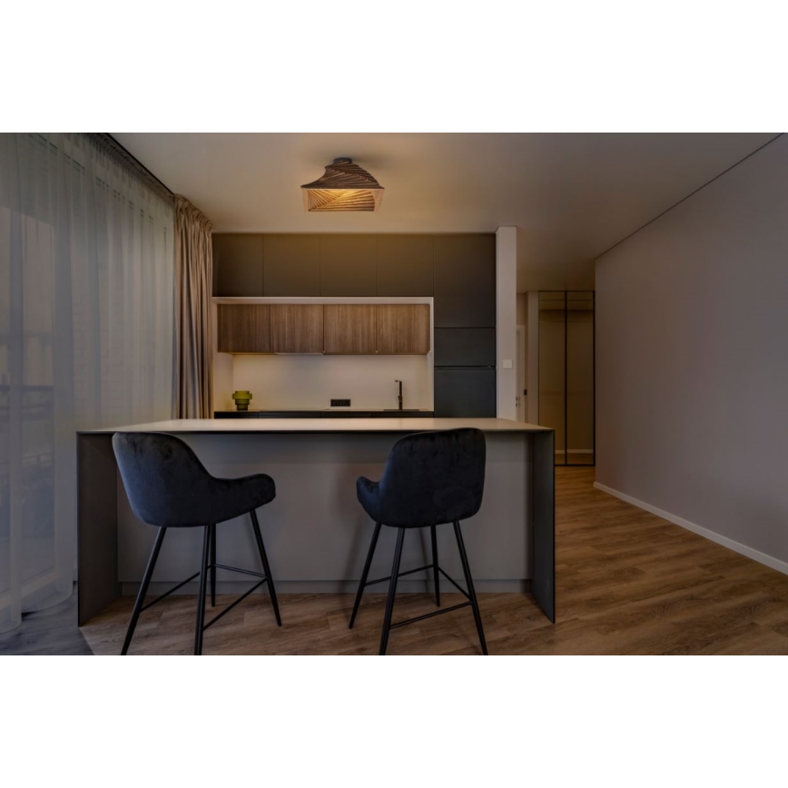 Ledvance - Griestu lampa DECOR CARDBOARD 1xE27/15W/230V 40x40 cm