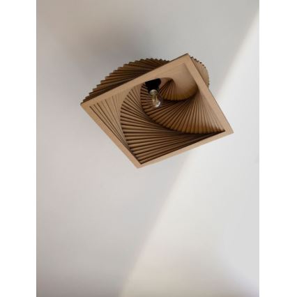 Ledvance - Griestu lampa DECOR CARDBOARD 1xE27/15W/230V 40x40 cm