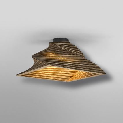 Ledvance - Griestu lampa DECOR CARDBOARD 1xE27/15W/230V 40x40 cm