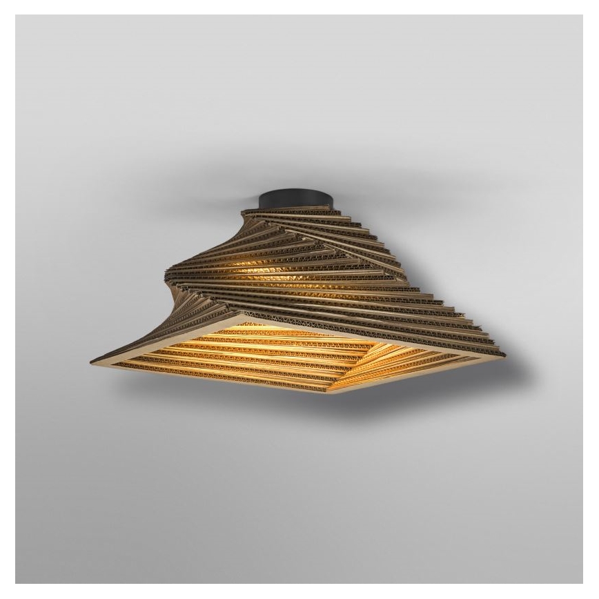 Ledvance - Griestu lampa DECOR CARDBOARD 1xE27/15W/230V 40x40 cm