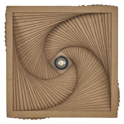 Ledvance - Griestu lampa DECOR CARDBOARD 1xE27/15W/230V 40x40 cm