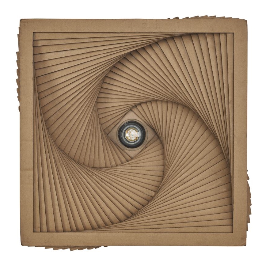 Ledvance - Griestu lampa DECOR CARDBOARD 1xE27/15W/230V 40x40 cm
