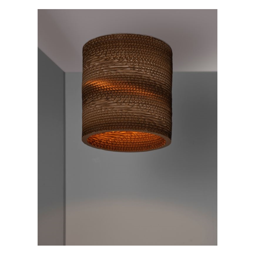Ledvance - Griestu lampa DECOR CARDBOARD 1xE27/15W/230V d. 25 cm