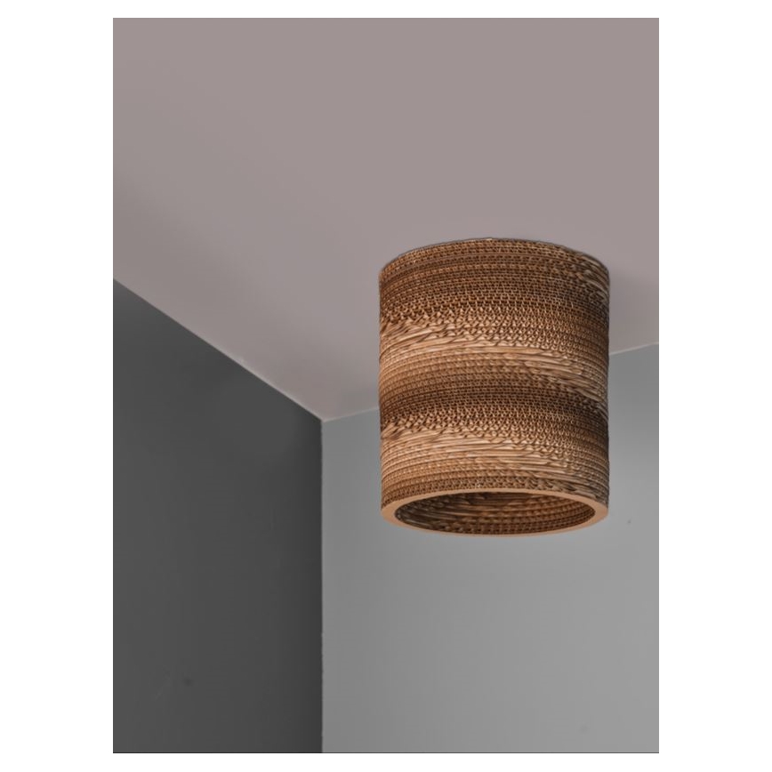 Ledvance - Griestu lampa DECOR CARDBOARD 1xE27/15W/230V d. 25 cm