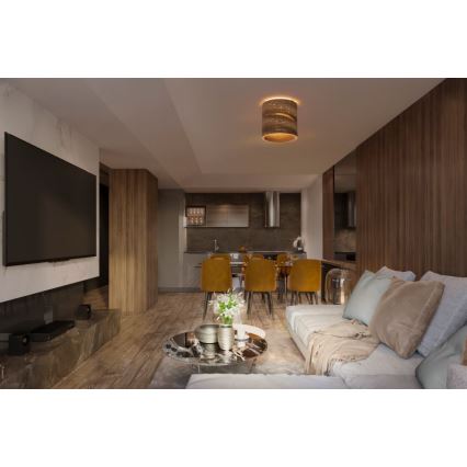 Ledvance - Griestu lampa DECOR CARDBOARD 1xE27/15W/230V d. 25 cm
