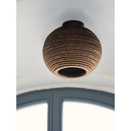 Ledvance - Griestu lampa DECOR CARDBOARD 1xE27/15W/230V d. 26 cm