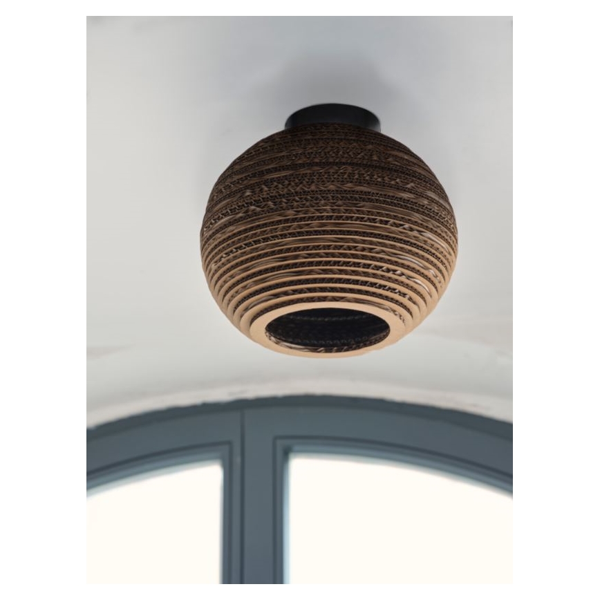 Ledvance - Griestu lampa DECOR CARDBOARD 1xE27/15W/230V d. 26 cm