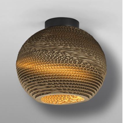 Ledvance - Griestu lampa DECOR CARDBOARD 1xE27/15W/230V d. 26 cm